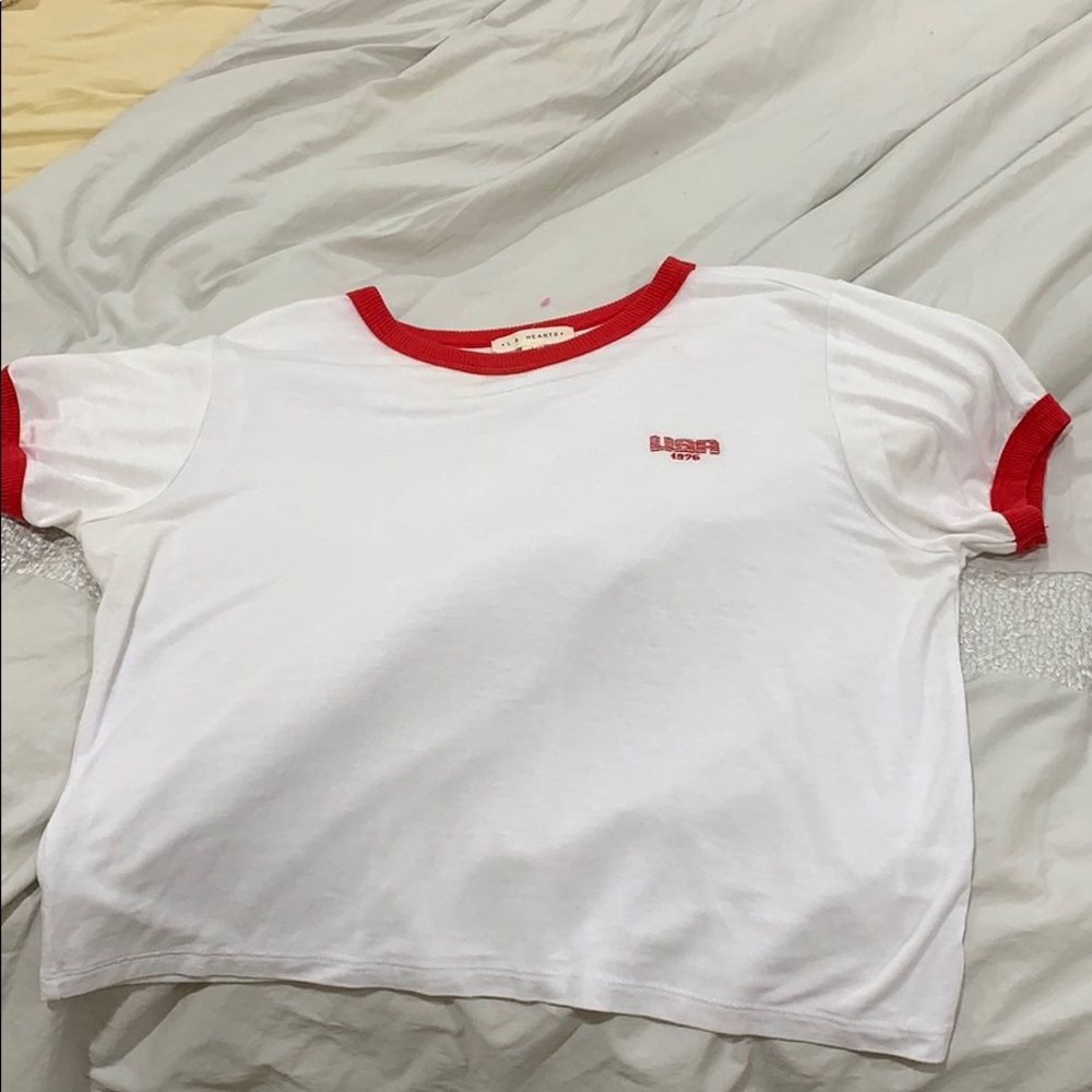 L.A. Hearts Crop Top